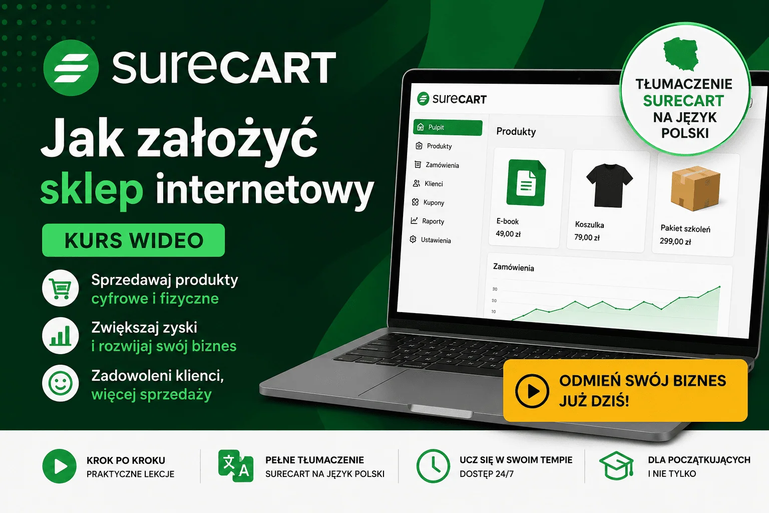 kurs surecart